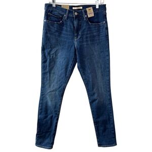NWT Levi’s Shaping Skinny Jeans denim mid rise Women’s size 30 stretch slimming